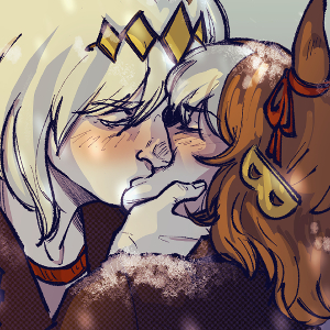 finally drew something soft with them omg